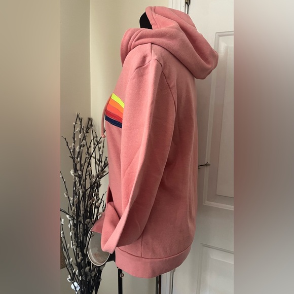 Aviator Nation 5 stripe zipper hoodie - Picture 8 of 10